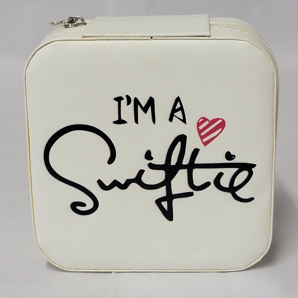 I am a Swiftie Jewelry Travel Box Case Organizer Holder Taylor Swift Fan Collect